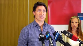 WILDFIRES IN CANADA | Update from PM Trudeau on federal response to Canadian wildfires