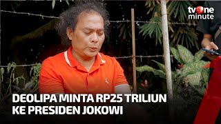 Deolipa Yumara, Eks Pengacara Bharada E Minta Rp25 Triliun ke Jokowi | tvOne Minute