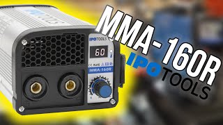 🔥 Inverter Elektrodenschweißgerät MMA-160R – Unboxing und Schweißvorführung - IPOTOOLS