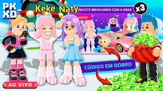 🎄 3 Pacotes da Keke GRÁTIS + 9.000 Gemas na Última LIVE do Ano