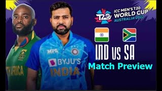 ICC Mens T20 World Cup 2022 : India vs South Africa, 30th Match Analysis & Prediction