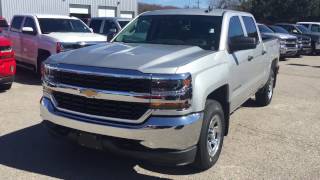 2017 Chevrolet Silverado 1500 Crew Cab LS Silver Ice Metallic Roy Nichols Motors Courtice ON