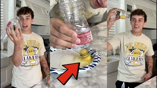 The BEST way to separate an egg! - #Shorts
