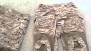 Crye Precision AOR 1 NC Combat Pants Compared to FFI AOR 1 Combat Pants