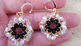 Ohrringe selber machen mit perlen easy beading earring tutorial