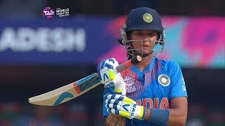 ICC Womens World Cup -Harmanpreet Kaur Last over thrilling finish India v South Africa