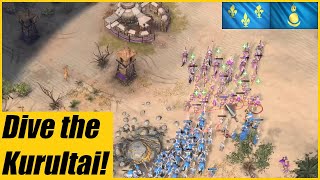 Can French fight under the Kurultai? The Pit - French vs Mongols