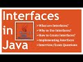 Interfaces in Java | Why and How to use Interfaces | Interview Questions |  Hands-on