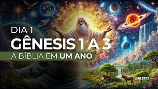 A CRIAÇÃO DO MUNDO | A BÍBLIA EM UM ANO - GÊNESIS 1 A 3