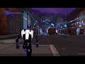 symbiote spider man vs. electro boss fight scene spider man shattered dimensions