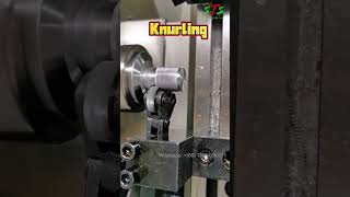 How is the performance of our CNC lathe on knurling?  | STS-GT series