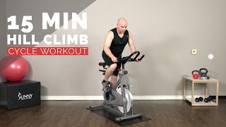 15 Min Hill Climb Cycle Workout