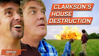Richard Hammond & James May Completely Destroy Jeremy Clarkson's Farmhouse | The Grand Tour