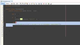 Java Programming Ep. 10 - If Statements