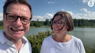 #jewawi ist wieder da. Aki und Lars drehen dieses Mal eine kleine Runde zum Stausee Stockmühle.