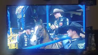 2022 Wrangler NFR Round 7 Steer Wrestling