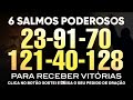 6 SALMOS PODEROSOS SALMO 23, 91, 70, 121, 40 e 128 PARA RECEBER VITÓRIA