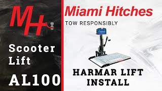 Harmar Lift Install: AL100 Scooter Lift w/ Swing-Away AL105L