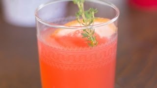 Grapefruit Gin Spritzer | The Fourth on The Farm