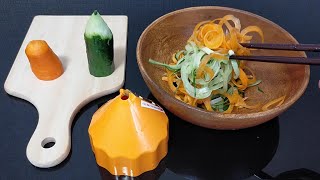 まるで鉛筆削り！野菜の千切りが一瞬で！ / Like a \