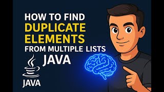 Java 8 Trick: Find Duplicates Across Multiple Lists Using Stream API!