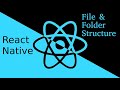 React-Native tutorial #3 file and folder structure