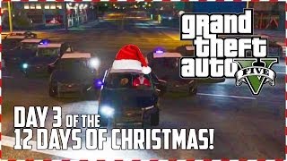 GTA 5 Online - BUSTED!!! (Day 3 of 12) (GTA V)