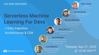 Serverless Panel: Serverless Machine Learning for Devs (ft. Luca Bianchi \u0026 Cyril Bandolo)