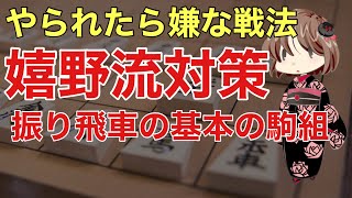 嬉野流に対する振り飛車の対策はこれで決まり！