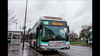 Lignes de bus ratp 101 à 150