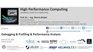 2021 High Performance Computing Lecture 8 Debugging and Profiling and Performance Analysis Part1 💻