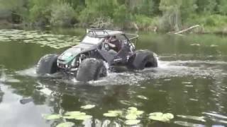 Swamp Buggy - Amphibious Lake Test