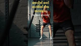 මම හොදින් හෝ නරකින් ඒක කරනවා කොහොමද ඉංග්‍රීසියෙන් කියන්නේ ?| Idioms