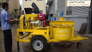 Clay Interlocking Brick Machine-LONTTO M7MI