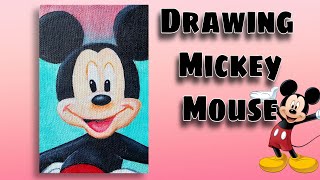 Drawing DISNEY Mickey Mouse on time-lapse🎥