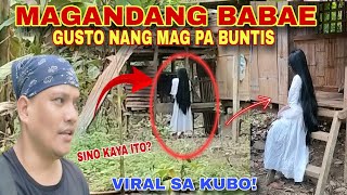 PART1 MAGANDANG BABAENG MAHABA ANG BUHOK ANG SARAP TIRAHIN VIRAL NGAYON SA KUBO! #viralvideo #horror