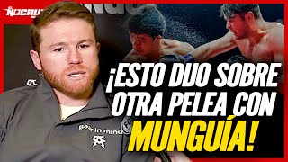 ASÍ REACCIONÓ SAÚL CANELO ÁLVAREZ sobre una SEGUNDA PELEA con JAIME MUNGUÍA