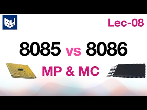 Is 8086 and 8085 are same?