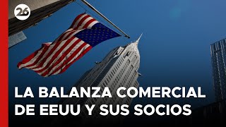 🚨 La BALANZA COMERCIAL de EEUU y sus SOCIOS: ¿qué cambia con TRUMP?