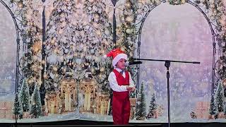 SCKCC Christmas celebration 2024 - Cute performance by a future star