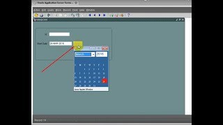 create java calendar in oracle forms 10g | Muhammad Abdul Quium (V-3)