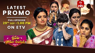 Sridevi Drama Company Latest Promo 6th October 2024 Rashmi Indraja