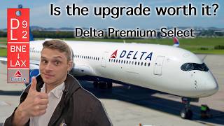 Australia to Los Angeles on Delta's PREMIUM SELECT: Food, service, and comfort