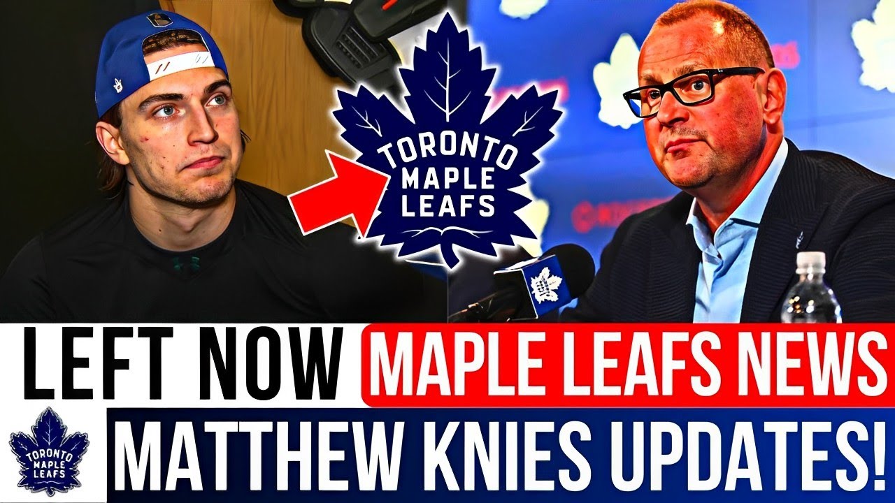 NEWS! Matthew Knies' Situation With The Maple Leafs! Is The Player ...