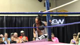 LCW Summer Heat Tour: St. John's Show Kowboy Mike Hughes Entrance