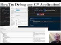 How to Debug CSharp in Visual Studio (C#)
