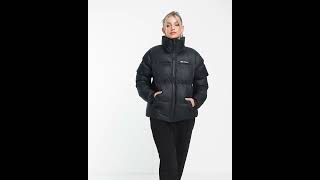 COLUMBIA Shiny Padded Puffect Jacket Black Women | Asos