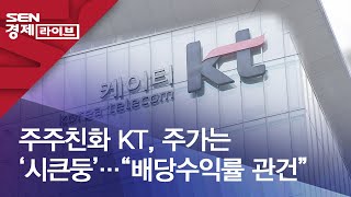 주주친화 KT, 주가는 ‘시큰둥’…“배당수익률 관건”