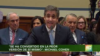 RED+ | Explosivas revelaciones de Michael Cohen ante el congreso de EE. UU.