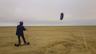 Rømø 2017 - Kite-Land-Board fahren (lernen) | Aro Vlogt